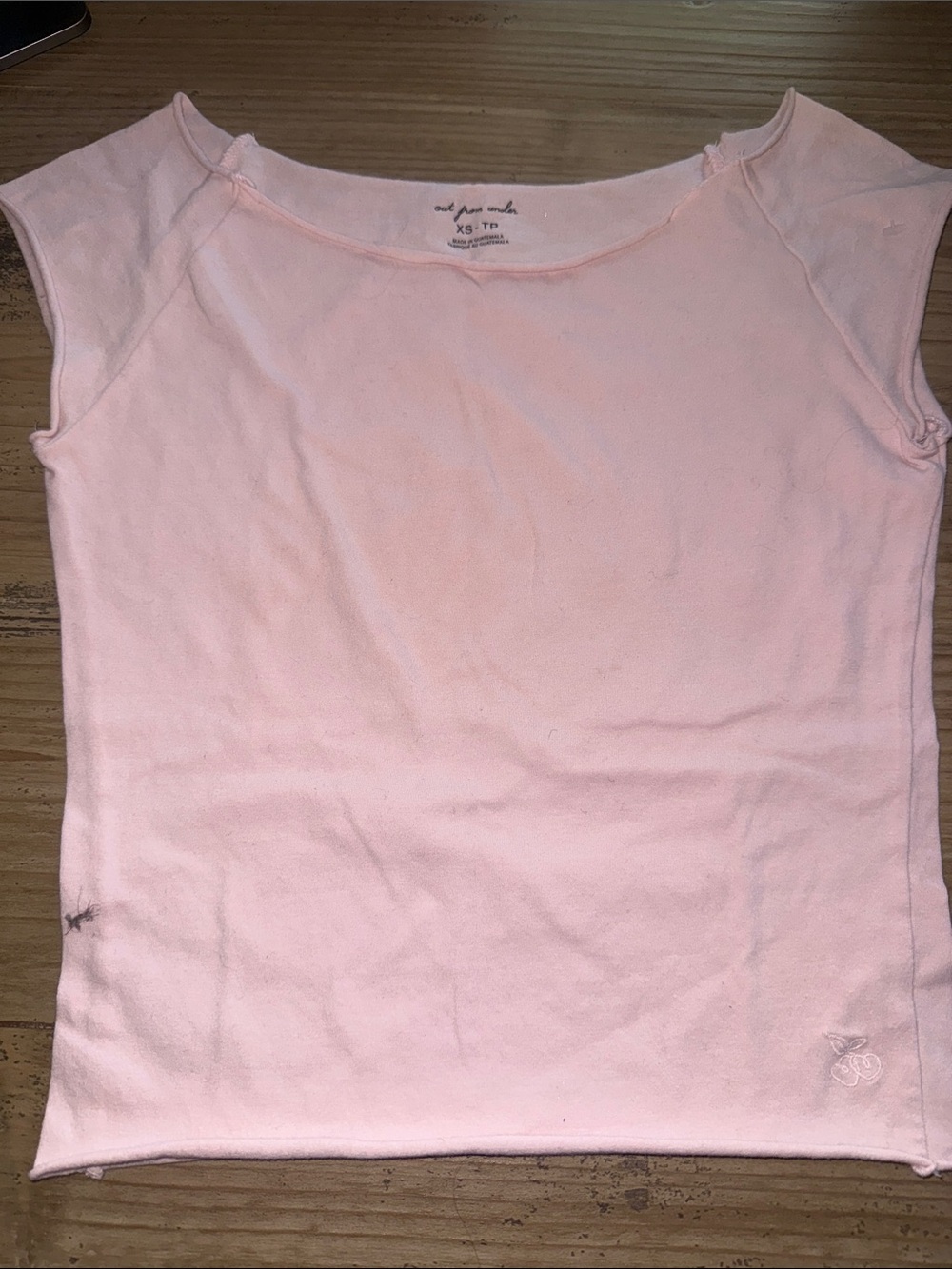 Urban Outfitters Light Pink Cap-Sleeve Tank